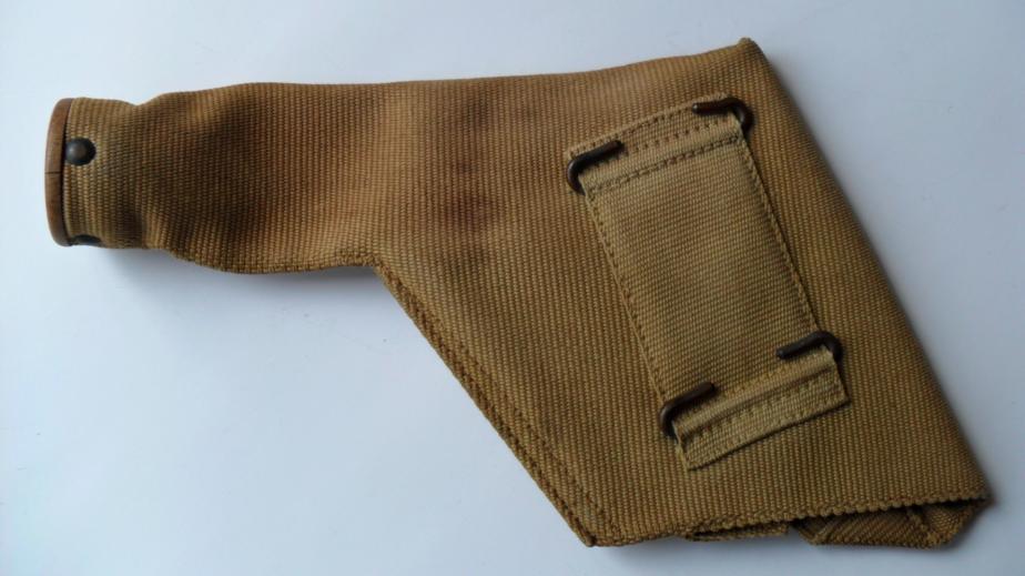Scarce 1919 Naval Webbing Pistol Holster