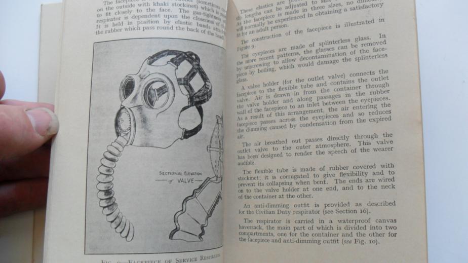 ARP Handbook No.1 'Personal Protection Against Gas'