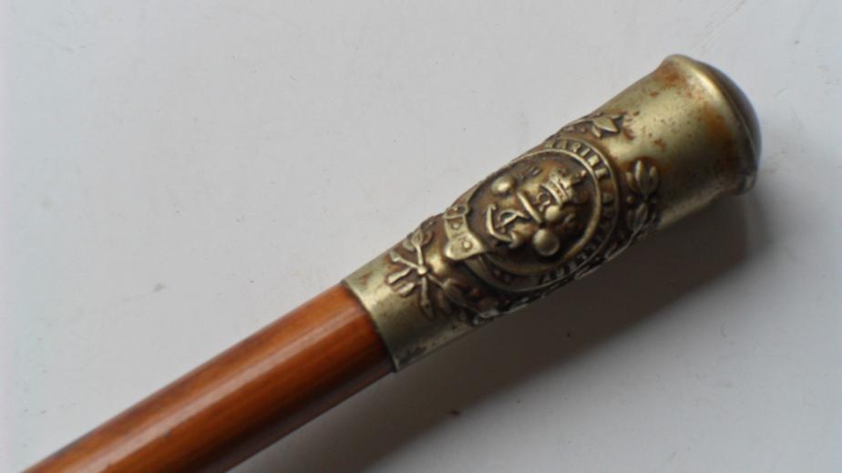 Victorian Royal Marine Artillery swagger stick