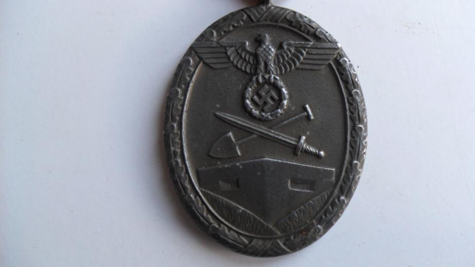 WW2 German West Wall Medal
