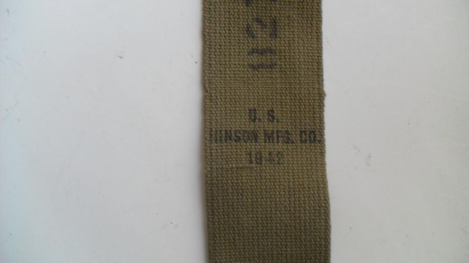 WW2 US M36 Webbing Suspenders