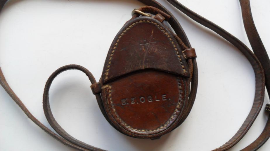 WW1 British Compass Case And Strap 1917