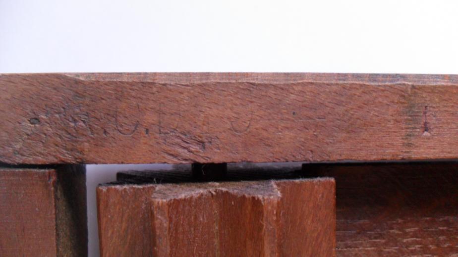 WW2 ARP Wooden Gas Rattle