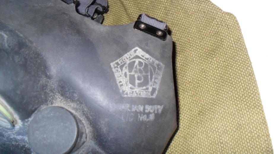 WW2 British Civilian Service Gasmask(ARP Stamped)1942