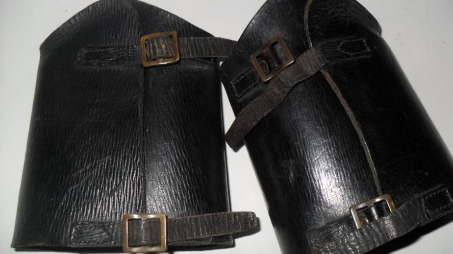 WW2 Home Guard Leather Gaiters