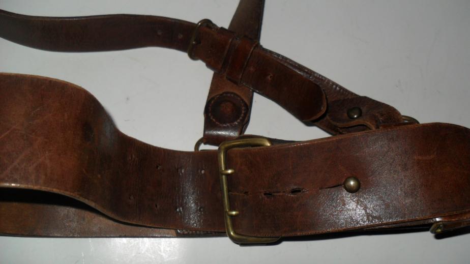 Officers Sam Browne Belt & Strap