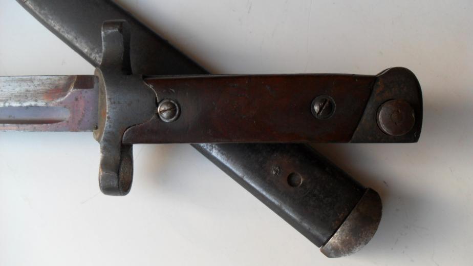 WW2 Italian M38 Carcano Knife Bayonet