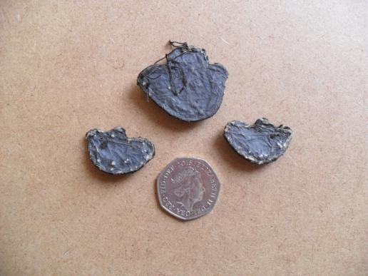 Victorian Shropshire Rifle Volunteers Officers Bullion Cap & Collar Badges