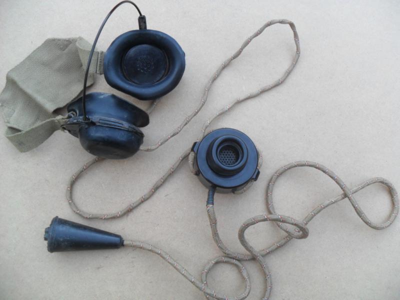 WW2 British Tank Commander/ Armoured Vehicle No.13 Headset & Mic