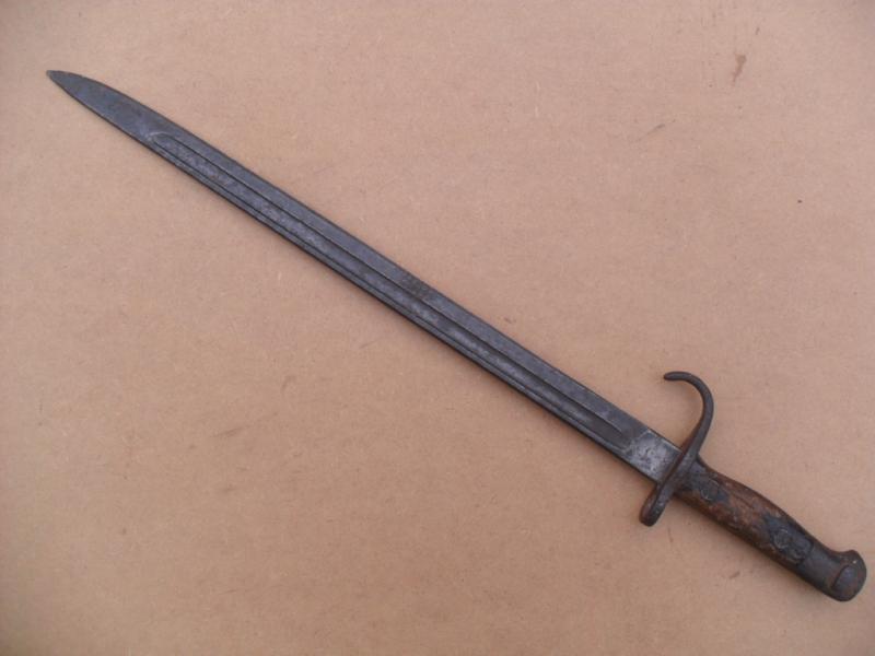Gallipoli Excavated British 07ptn Hook Quillion Bayonet (Provenance)