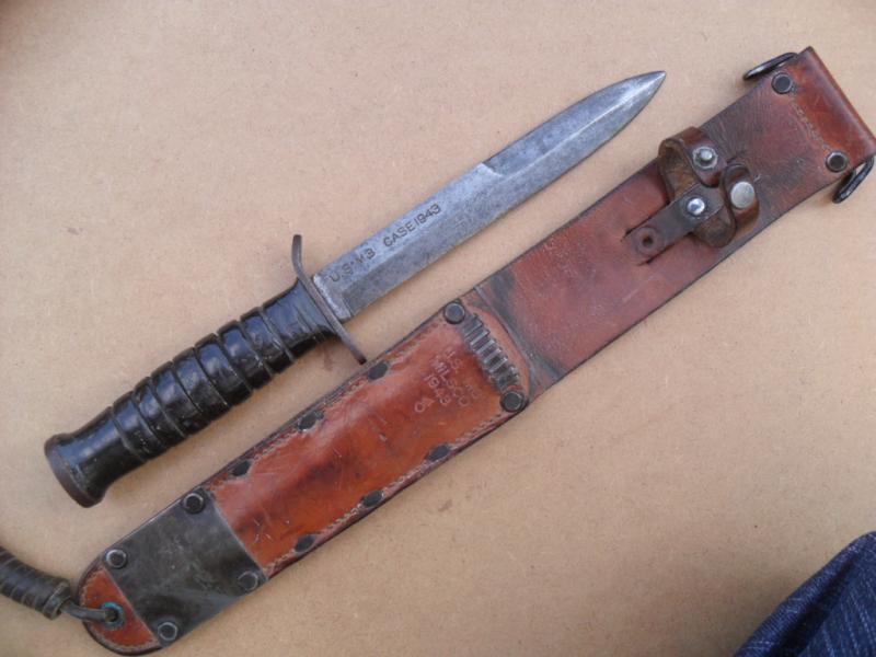 Rare WW2 US M3 Fighting Knife, Blade Dated