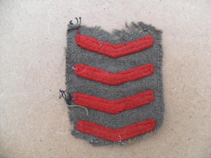 WW2 British War Service Stripes
