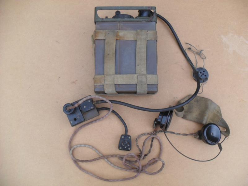 WWII No.38 Wireless Set & Rare Junction Box No.2