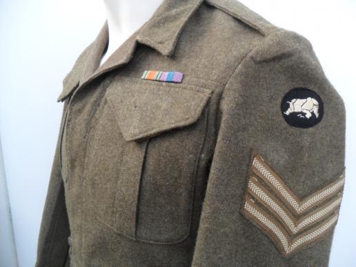 Scarce Palestine War Intelligence Corps/1st Armoured Uniform & Ephemera Group