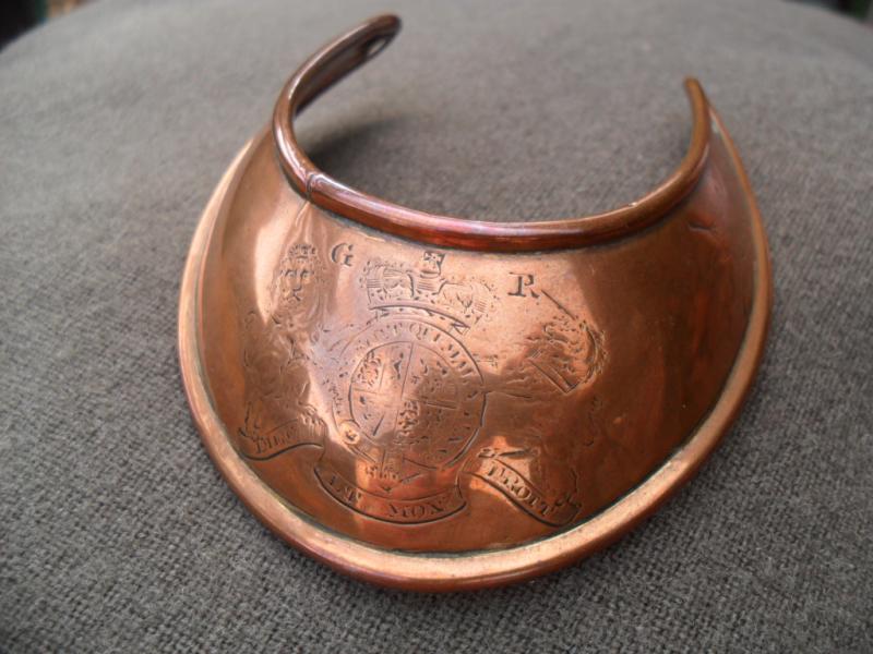 Rare Pre-1801 Georgian Officer`s Gorget