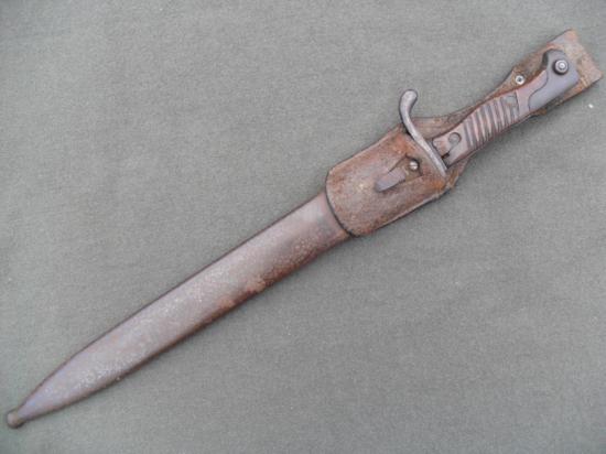 1915 Imperial German S98/05 'Butcher` Bayonet (Duisburg)