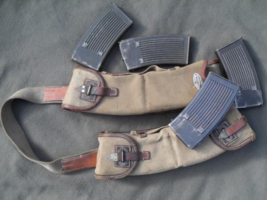 WW2 German MG13 Magazines & Carrying Pouches