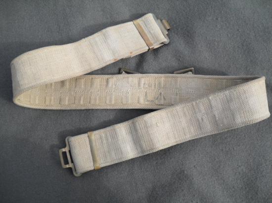 WW2 British Large 37 Ptn Webbing Belt (1940)