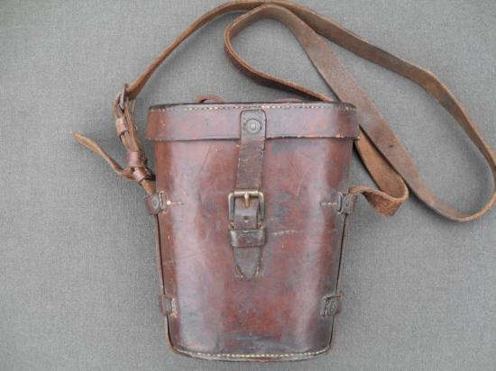 1916 British Army Leather Binocular Case