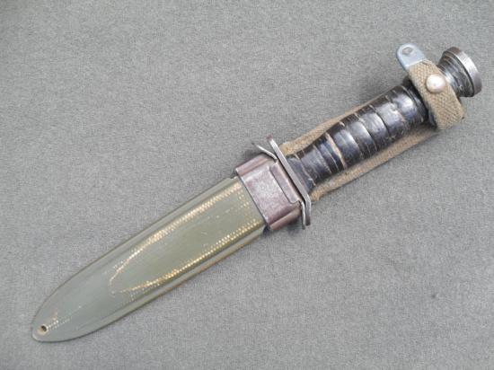 WW2 US M3 Fighting Knife, Early Blade Marked (Imperial)