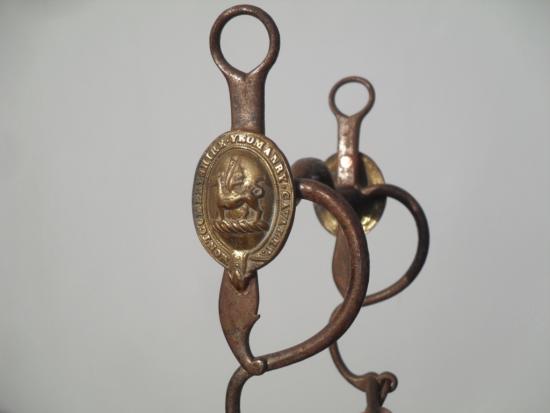 Rare Montgomeryshire Yeomanry Cavalry Horse Bit (circa 1895-1900)