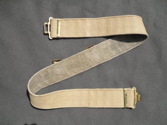 WW2 Indian-Made 37 Pattern Webbing Belt (Attributed)