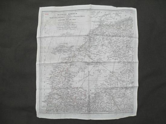 WW2 Silk Escape Map K3/K4 (North Africa)