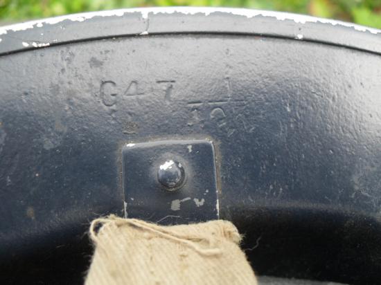 Superb 1939 Home Front Police MKII Steel Helmet