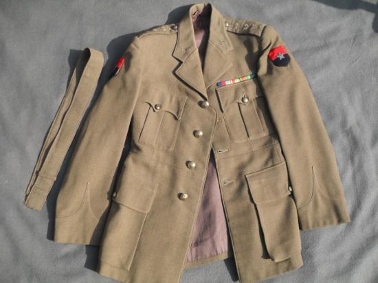 Indian Army Officer's GHQ Service Dress Tunic