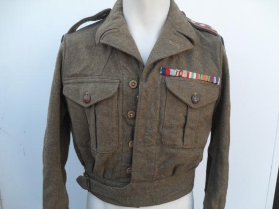 1947 Pattern Officer's Battle Dress Blouse 53rd (Welsh) Division