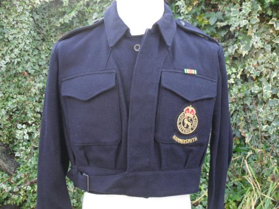 Cold War Era Women's Civil Defence Corps Battledress Blouse (Hammersmith, London)