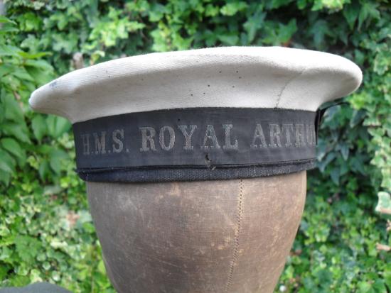 Additional Images of Boer War - WW1 Royal Navy Rating's Cap (Code 51042)