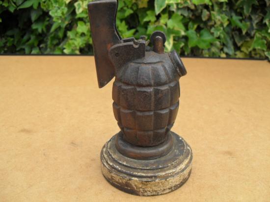 WW1 Trench Art Mills Bomb/Grenade Lighter