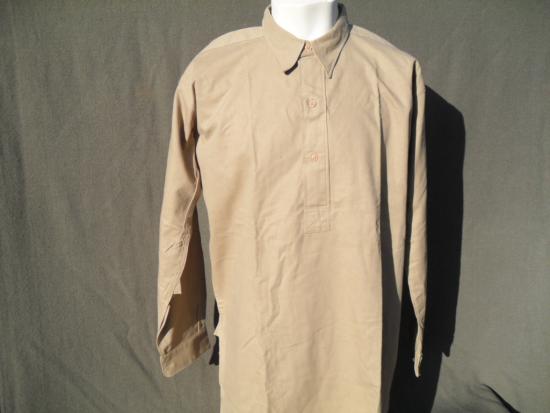 1940's Men's CC41 Cotton Drill Work Shirt by FIDELIS