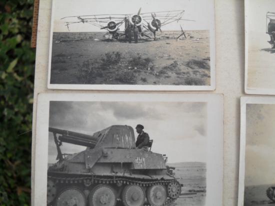 1942 Western Desert Afrika Korps Vehicle Graveyard Photo Group (EL Daba)