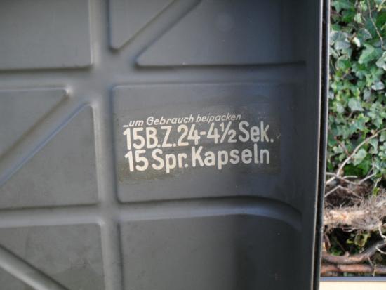 WW2 German M24 Stick Grenade Transit Case (Superb Interior)