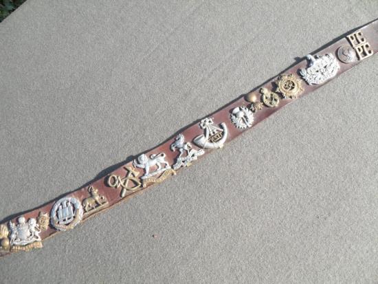 Additional Images WW1 - WW2 Souvenir Belt (Code 51136)