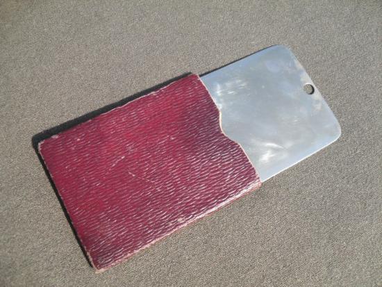 WW1 Period British Soldier's /Officer's Shaving Mirror