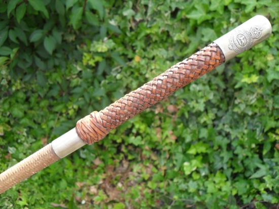 Early 20th Century King's Own Hussars Riding Crop
