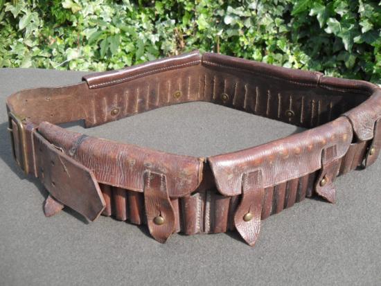 1900 Dated Boer War Mounted Infantry Bandolier