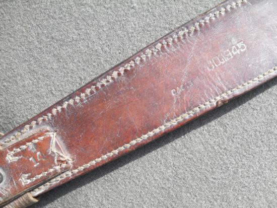 1945 British Indian Army Machete & Scabbard (A/F)