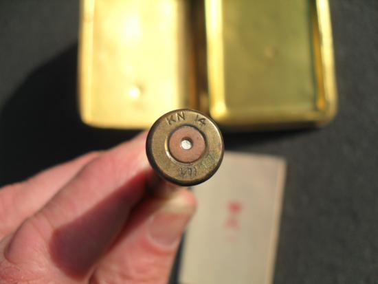 1914 Princess Mary Christmas Gift Tin, Card & Bullet Pencil