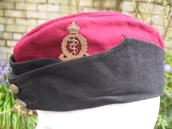 WW2 British RAMC Coloured Field Service Cap