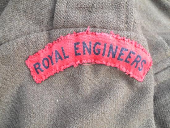 More Additional Images WW2 R.E Far East Uniform Group (Code 51352)