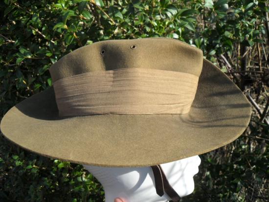 Additional Images 1942 Dated Royal Artillery Slouch Hat (Code 51355)
