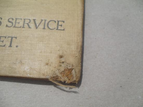 WW2 Malta Dockyard Workers Continuous Service Booklet
