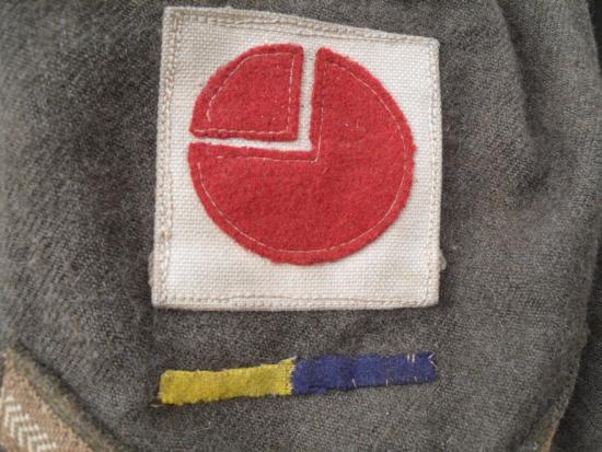 WW2 British 4th Division R.A.S.C Battle Dress 1941