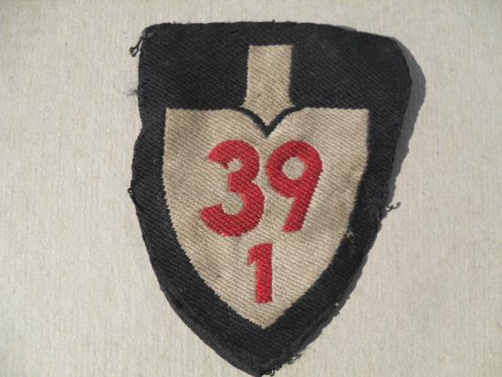 WW2 German RAD District Shield Patch