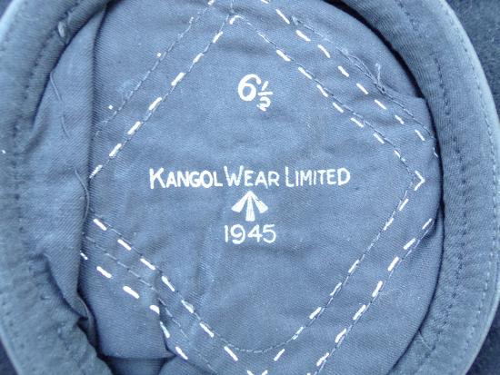 WW2 1945 Kangol Black Beret (RTR / Royal Armoured)