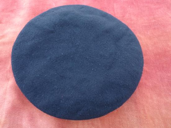 WW2 1945 Kangol Black Beret (RTR / Royal Armoured)